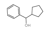 cyclopentyl(phenyl)methanol structure, CAS 4397-01-7