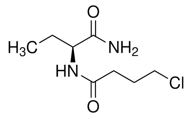 (S)-N-(1-aMino-1-oxobutan-2-yl)-4-chlorobutanaMide structure, CAS 102767-31-7