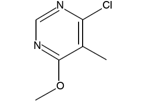 4-CHLORO-6-METHOXY-5-NITROPYRIMIDINE structure, CAS 52854-14-5