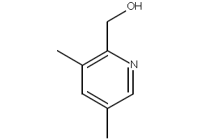2-Pyridinemethanol,3,5-dimethyl-(9CI) structure, CAS 202932-05-6