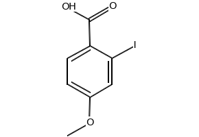 2-Iodo-4-Methoxybenzoic acid structure, CAS 54435-09-5