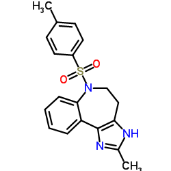 2-Methyl-6-[(4-methylphenyl)sulfonyl]-1,4,5,6-tetrahydroimidazo[4,5-d][1]benzazepine structure, CAS 717917-14-1
