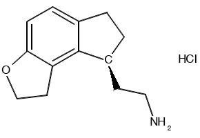 N-(2-(2,6,7,8-tetrahydro-1H-indeno[5,4-b]furan-8-yl)ethyl)propionaMide structure, CAS 196597-16-7