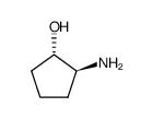 Cyclopentanol,2-amino-,(1S,2R)-(9CI) structure, CAS 135969-63-0
