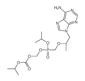 Mono-POC Isopropyl Tenofovir (Mixture of DiastereoMers) structure, CAS 1246812-40-7