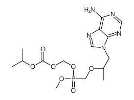 Mono-POC Methyl Tenofovir (Mixture of DiastereoMers) structure, CAS 1246812-16-7