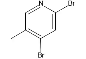 2,4-dibroMo-5-Methylpyridine structure, CAS 79055-50-8