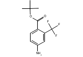 TERT-BUTYL 4-AMINO-2-(TRIFLUOROMETHYL)BENZOATE structure, CAS 1311200-05-1