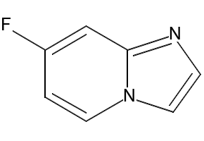 7-Fluoro-imidazo[1,2-a]pyridine structure, CAS 1260903-17-0