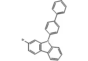 9-(4'-chloro-[1,1'-biphenyl]-2-yl)-9H-carbazole structure, CAS 2098811-14-2