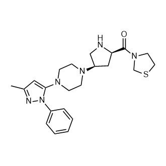 Teneligliptin Impurity A structure, CAS 1404559-17-6