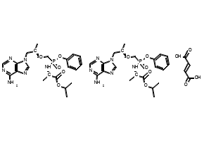 isopropyl ((R)-((((R)-1-(6-amino-9H-purin-9-yl)propan-2-yl)oxy)methyl)(phenoxy)phosphoryl)-D-alaninate structure, CAS 2053424-88-5