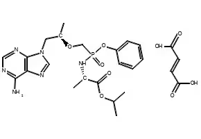 GS-7340 (fuMarate) structure, CAS 379270-38-9