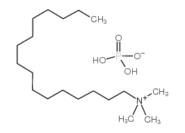 CETYLTRIMETHYLAMMONIUM DIHYDROGEN PHOSPHATE structure, CAS 111412-68-1