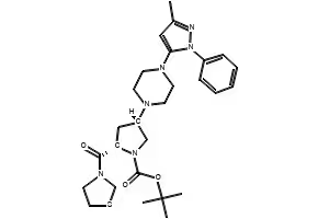 (2S,4S)-4-(Acetylthio)-2-(hydroxymethyl)-1-pyrrolidinecarboxylic acid (4-nitrophenyl)methyl ester structure, CAS 104773-40-2