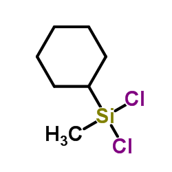 METHYLCYCLOHEXYLDICHLOROSILANE structure, CAS 5578-42-7