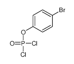 p-bromophenyl phosphorodichloridate structure, CAS 19430-76-3