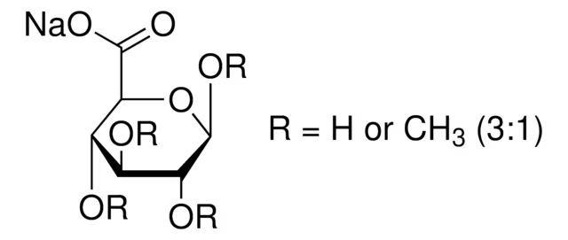 1-O-METHYL-BETA-D-GLUCURONIC ACID, SODIUM SALT structure, CAS 58189-74-5