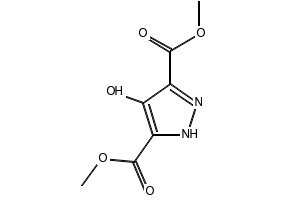 Dimethyl 4-Hydroxypyrazole-3,5-dicarboxylate structure, CAS 23705-85-3
