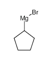 cyclopentylmagnesium bromide structure, CAS 33240-34-5