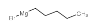 Bromopentylmagnesium structure, CAS 693-25-4