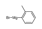 O-tolylmagnesium bromide structure, CAS 932-31-0