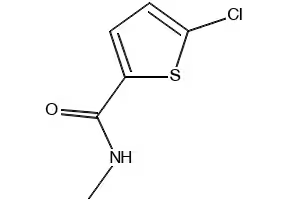 5-chloro-N-methylthiophene-2-carboxamide structure, CAS 97799-98-9