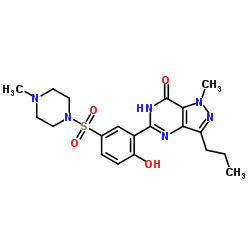 Desethyl Sildenafil structure, CAS 139755-91-2