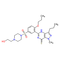Sildenafil Analogue I (Propoxyphenyl-ThiohydroxyhoMosildenafil) structure, CAS 479073-90-0