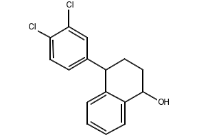 4-(3,4-DICHLOROPHENYL)-1,2,3,4-TETRAHYDRO-1-NAPHTHALENOL structure, CAS 866018-46-4