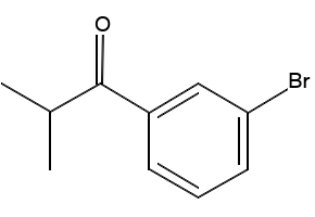 1-(3-BROMOPHENYL)-2-METHYLPROPAN-1-ONE structure, CAS 2415-93-2