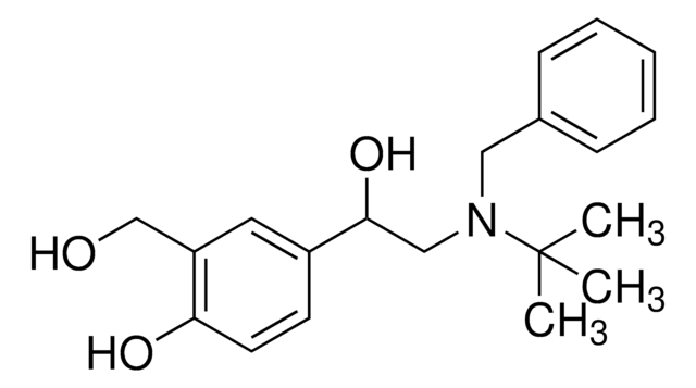 alpha-[(benzyl-tert-butylamino)methyl]-m-xylene-4,alpha,alpha'-triol structure, CAS 24085-03-8