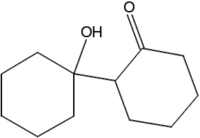 1'-Hydroxy-[1,1'-bi(cyclohexan)]-2-one structure, CAS 28746-99-8