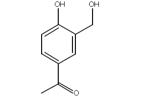1-[4-HYDROXY-3-(HYDROXYMETHYL)PHENYL]ETHANONE structure, CAS 39235-58-0