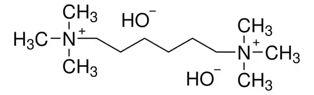 HEXAMETHIONIUM HYDROXIDE structure, CAS 556-81-0