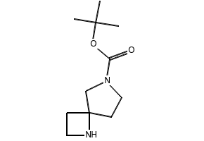 6-Boc-1,6-diazaspiro[3.4] structure, CAS 1158749-79-1