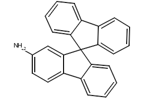 9,9'-spirobi[fluoren]-2-amine structure, CAS 118951-68-1