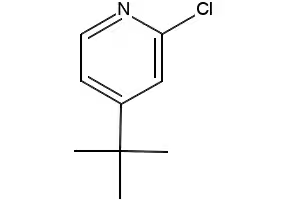 4-tert-butyl-2-chloropyridine structure, CAS 81167-60-4