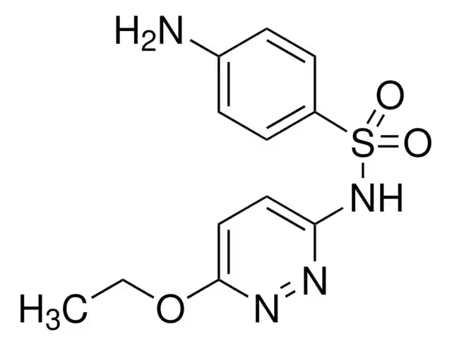N1-(6-ethoxypyridazin-3-yl)sulphanilamide structure, CAS 963-14-4