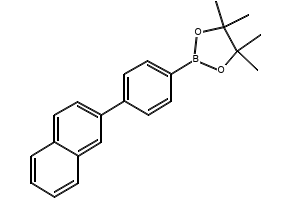 4-(Naphthalene-2-yl)phenylboronic acid pinacol ester structure, CAS 1092390-02-7
