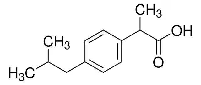 IBUPROFEN structure, CAS 58560-75-1