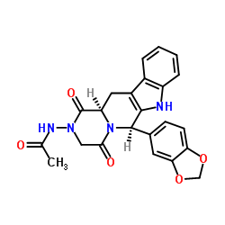 AcetaMinotadalafil structure, CAS 1446144-71-3