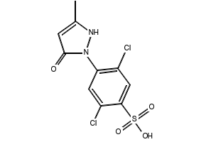 sodium 4-(3-(ethoxycarbonyl)-5-oxo-2,5- dihydro-1H-pyrazol-1-yl)benzenesulfonate structure, CAS 20514-27-6