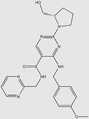 Avanafil Impurity 28 structure, CAS 330784-50-4