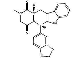 ent-Tadalafil structure, CAS 629652-72-8