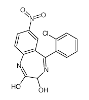 3-Hydroxy Clonazepam structure, CAS 41993-28-6