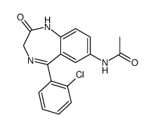 7-Acetamido Clonazepam structure, CAS 41993-30-0