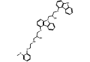 Carvedilol impurity EP D structure, CAS 1391052-16-6