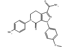 Apixaban Impurity 23 structure, CAS 1423803-24-0