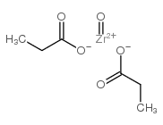Zirconyl propionate structure, CAS 84057-80-7